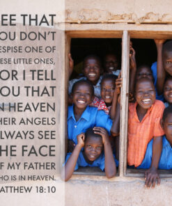 Matthew 18:10 - Don't Despise These Little Ones - Bible Verses To Go