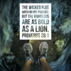 Proverbs 28:1 - Bold as a Lion - Bible Verses To Go