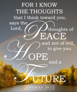 Jeremiah 29:11 - For I Know - Bible Verses To Go